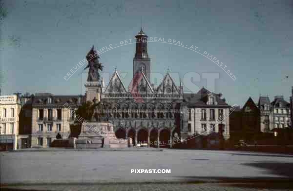 town hall of Saint Quentin, France 1940