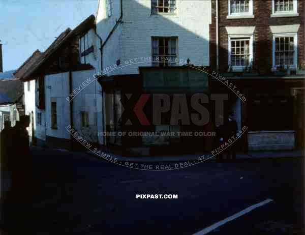 two policemen in Bewdley, England ~1944