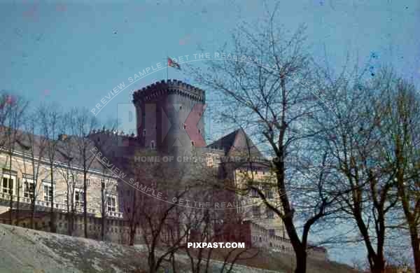 Wawel castle in Krakow, Poland 