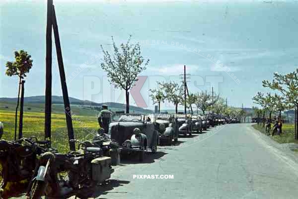 Wehrmacht motorised unit, France 1940 