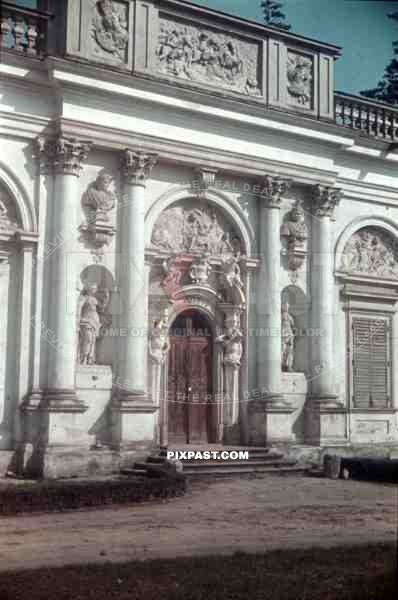 Wilanow castle in Warsaw, Poland 1940