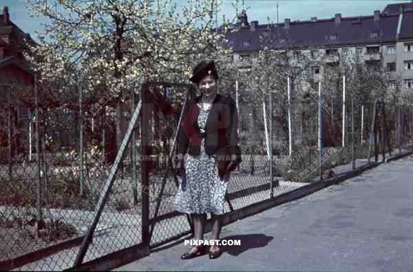 Woman in Leipzig, Germany 1940